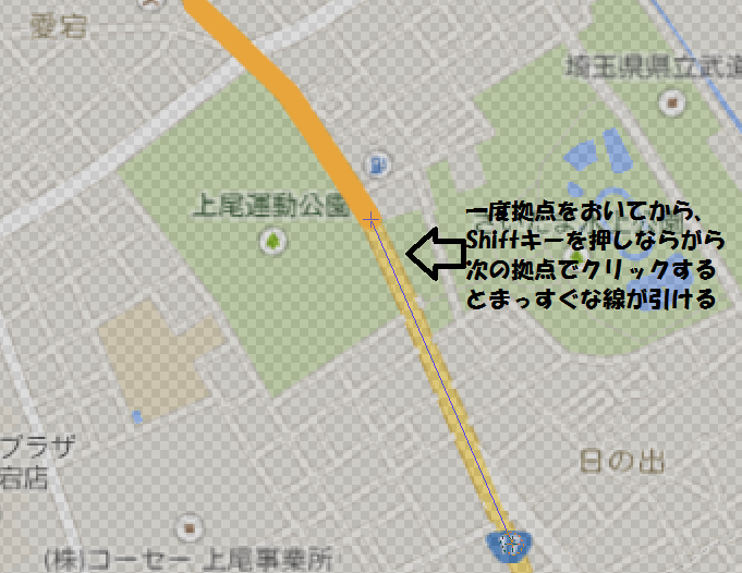 地図作成ソフトを使わず、GIMPを使って、広告などに入れる地図を無料で作成する方法