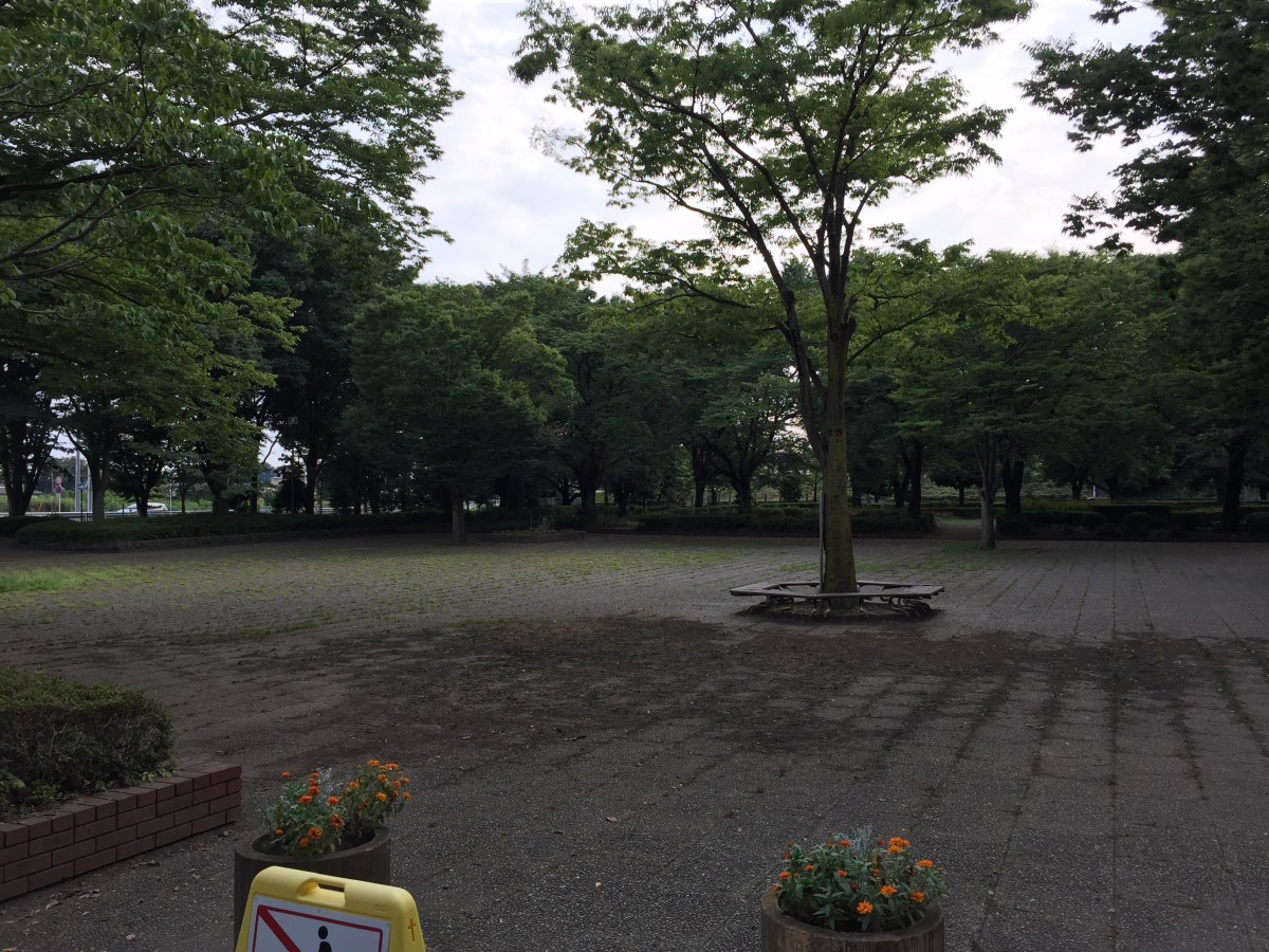 【桶川市】城山公園　テニスコートやバーベキューなんかもできるよ