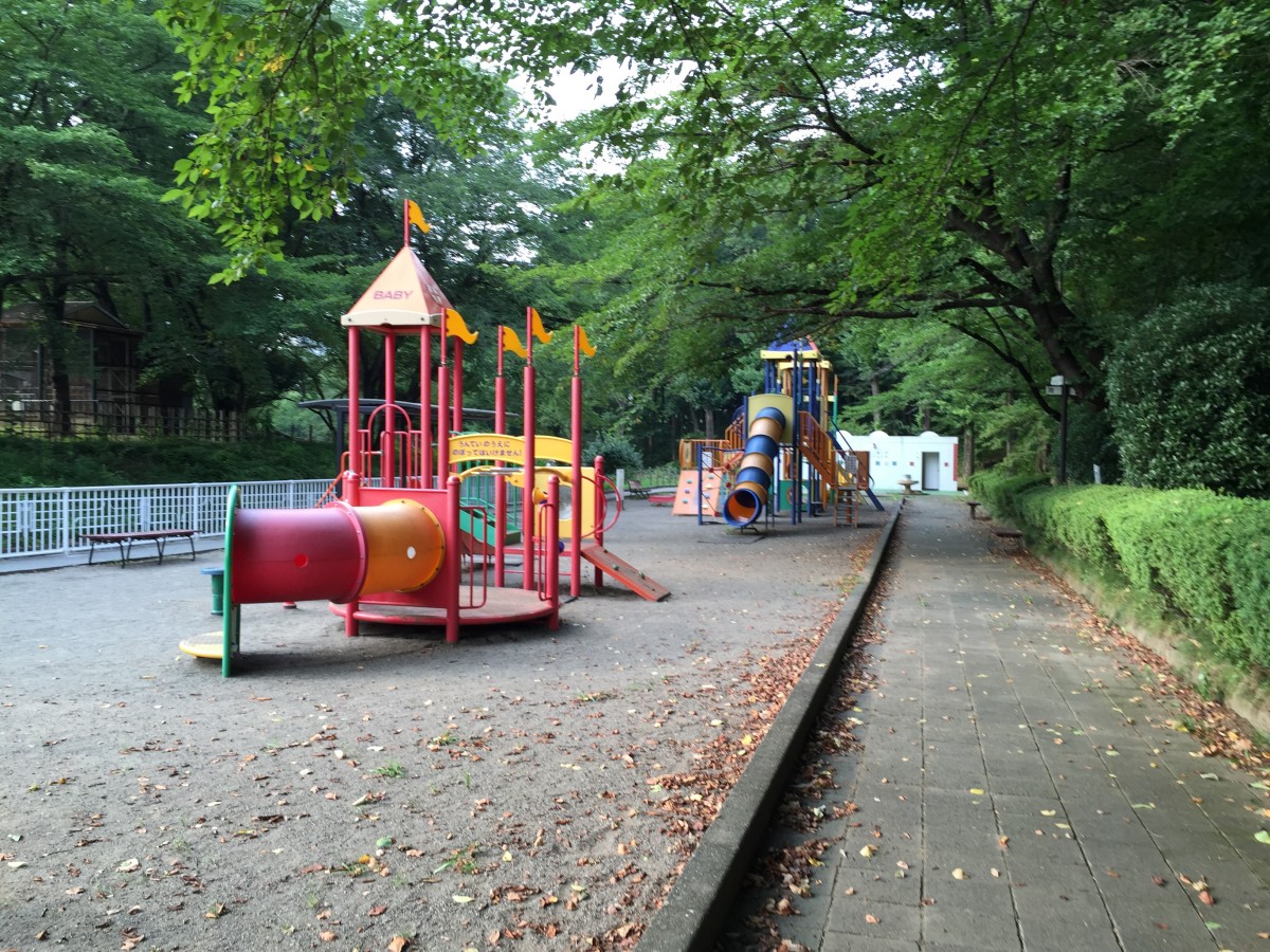 【北本市】子供公園は動物がいっぱい！！にほんサルもいます