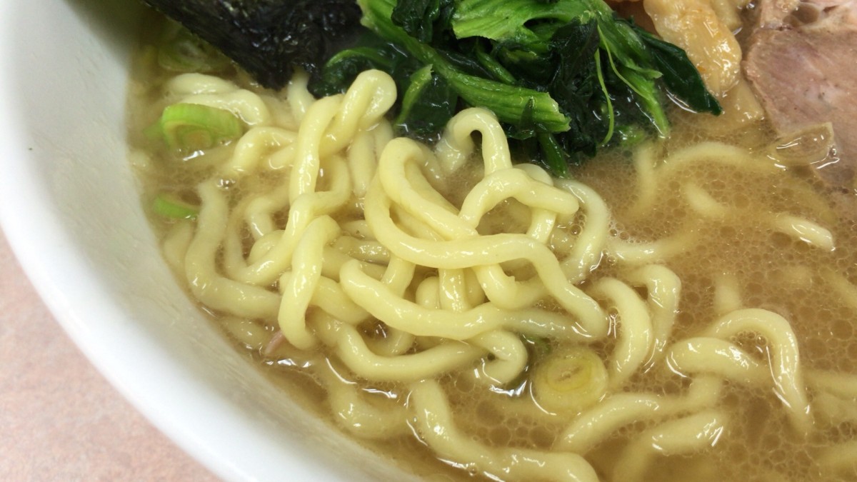 【上尾市】横浜ラーメン あばん　麺がモチモチでした