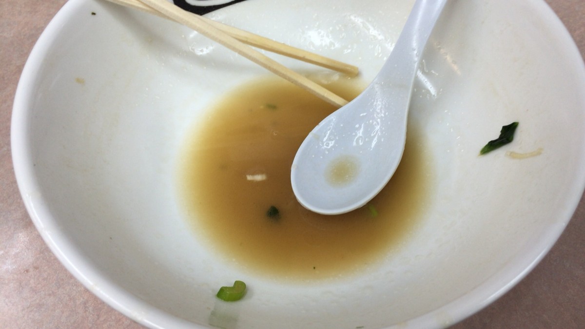 【上尾市】横浜ラーメン あばん　麺がモチモチでした