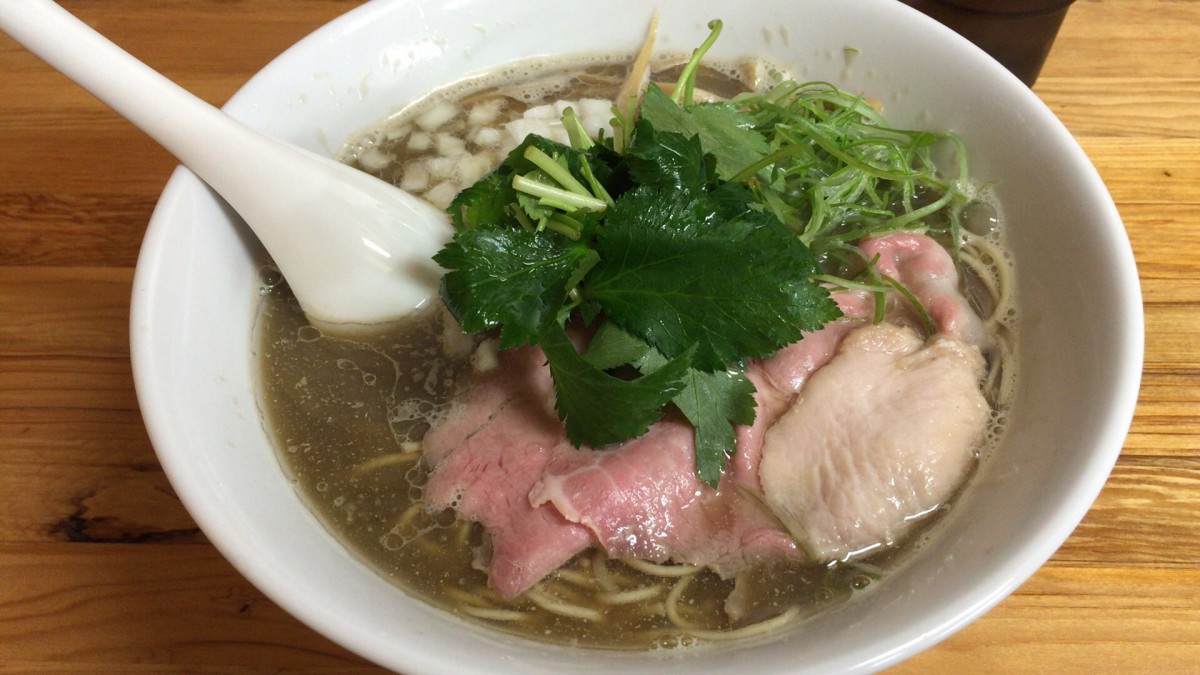 北上尾　よしかわ「煮干し中華そば　濃い目」