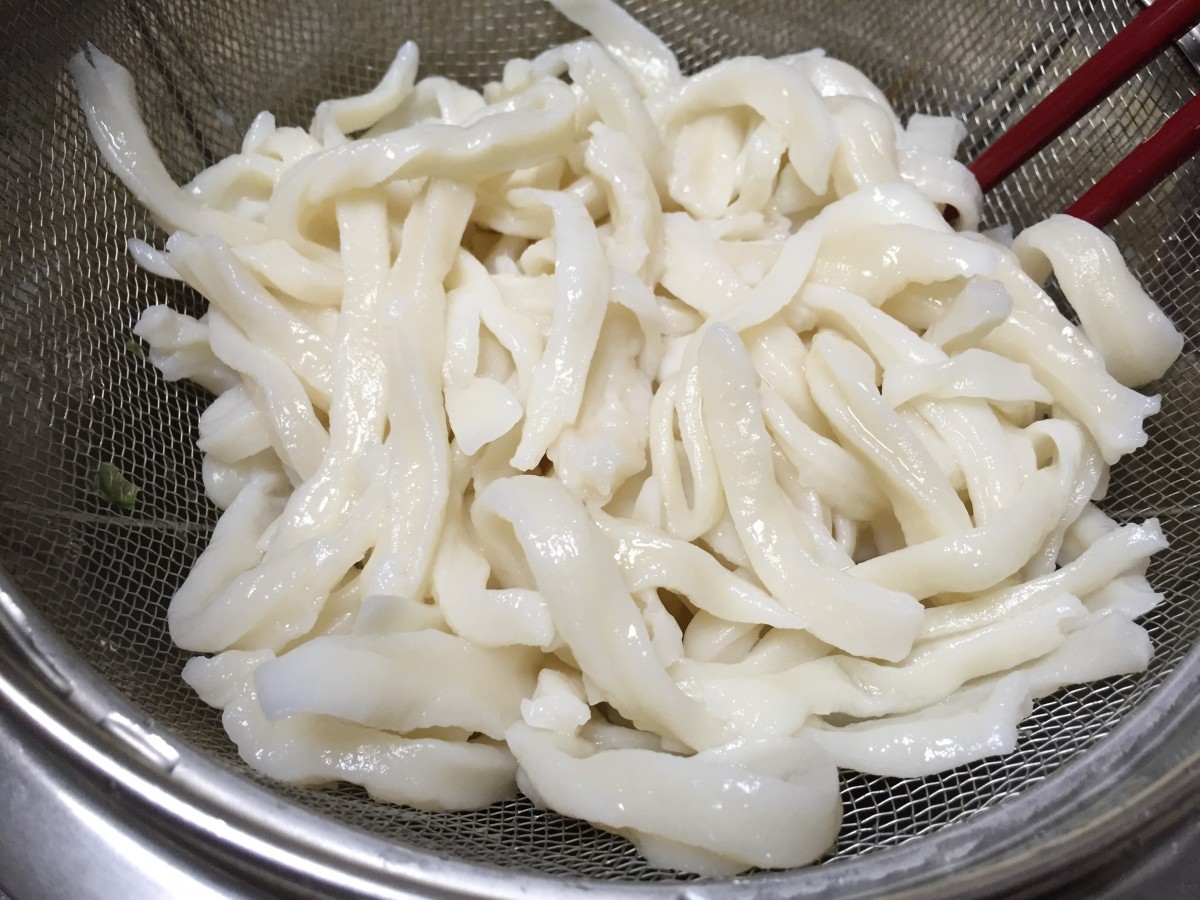 田舎っぺ　切れうどん