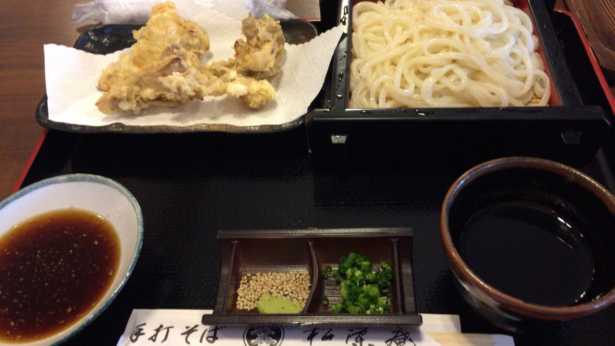 【さいたま市見沼区】 松栄庵 　手打ちそば,うどん　舞茸の天ぷらせいろを食べてみた