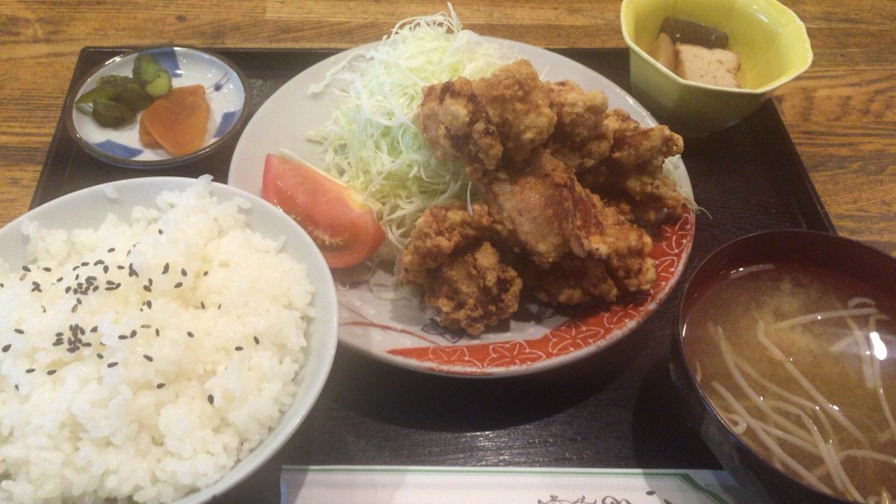 からあげ定食　和の花