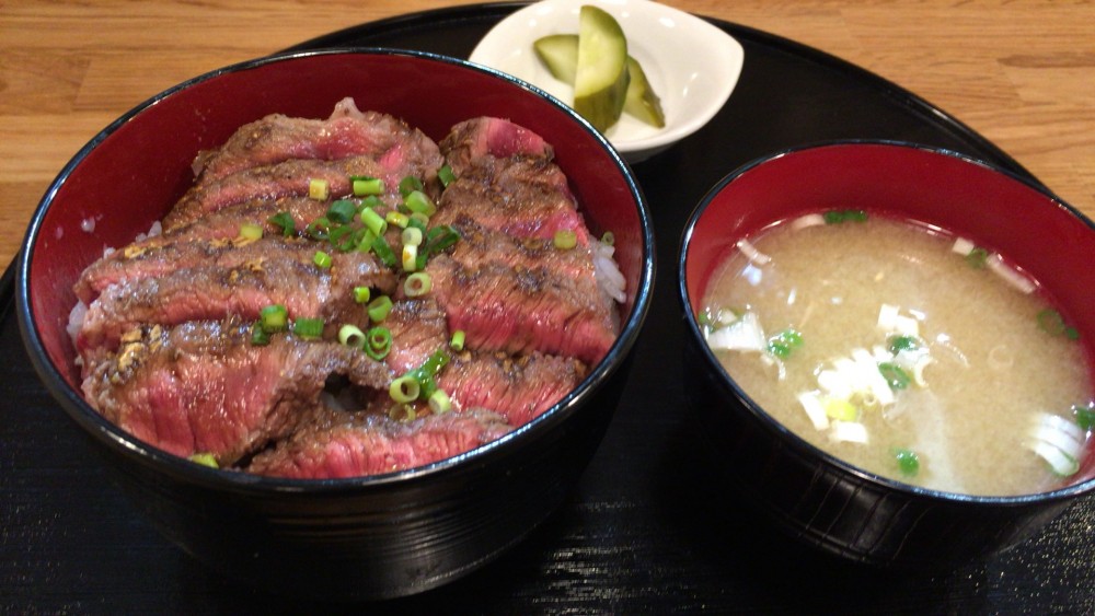 【上尾市】上尾ごはん　赤城牛のステーキ丼は絶品！！店主の人柄も最高です