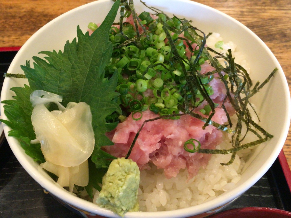 和の花　ねぎとろ丼