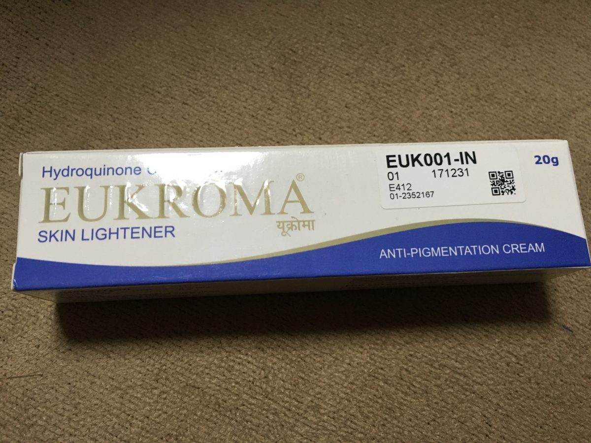 ユークロマクリーム（EUKROMA）は本当にシミが消えるのか、実際に使ってみた