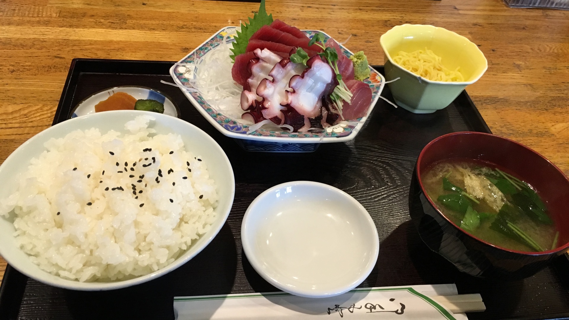 刺身定食　和の花