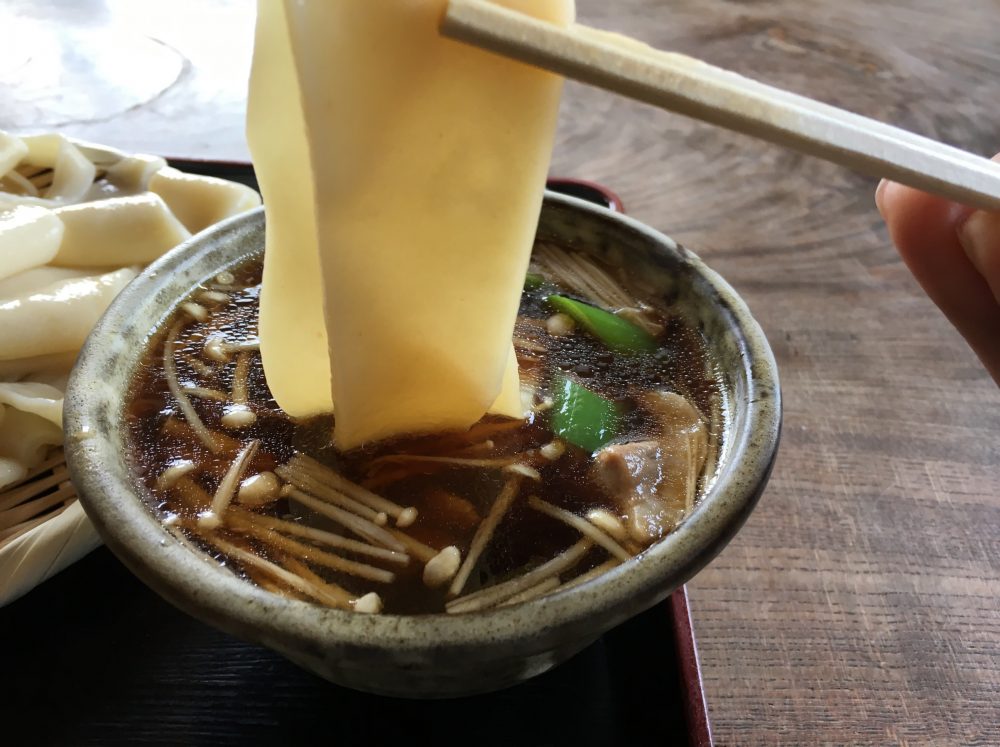 【鴻巣市】おすすめグルメ「手打ちそば 馬力屋」川幅うどん（鴨汁）を食べてきた