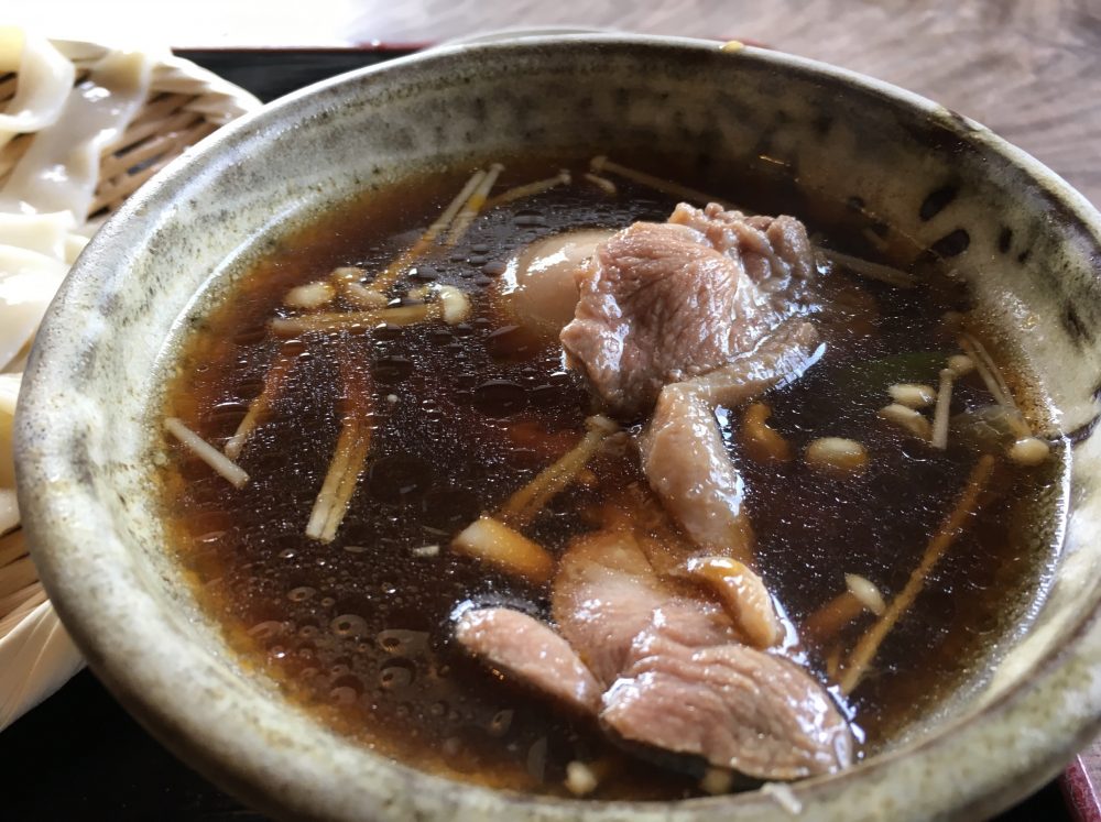 【鴻巣市】おすすめグルメ「手打ちそば 馬力屋」川幅うどん（鴨汁）を食べてきた