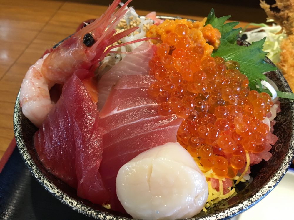 【さいたま市北区】大宮市場内「海ぼうず」で海鮮丼を食べてきた