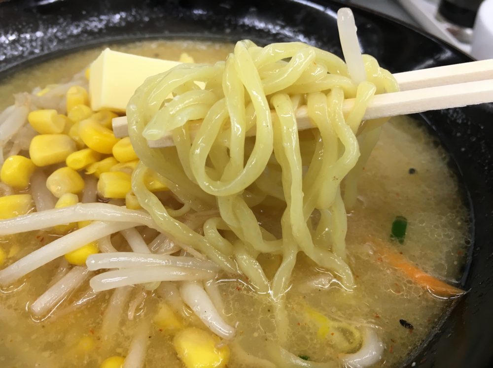 【桶川市】くるまやラーメンで『塩バターコーン』を食べてきた