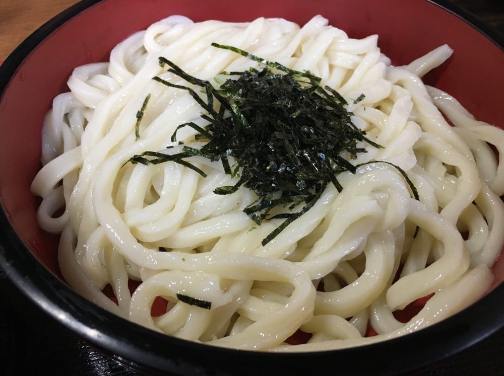 ざるうどん　ぶっかけうどん小野