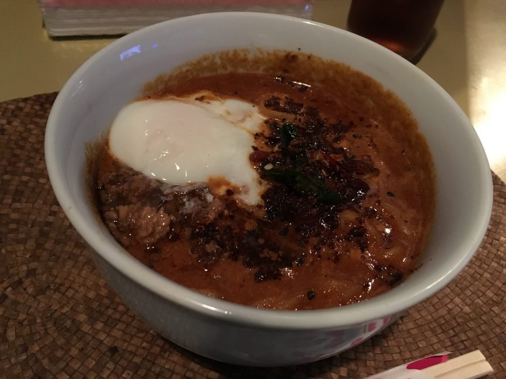 【熊谷市 龍門瀑 （りゅうもんばく）】名物黒カラシビ麺は癖になる辛さだった！