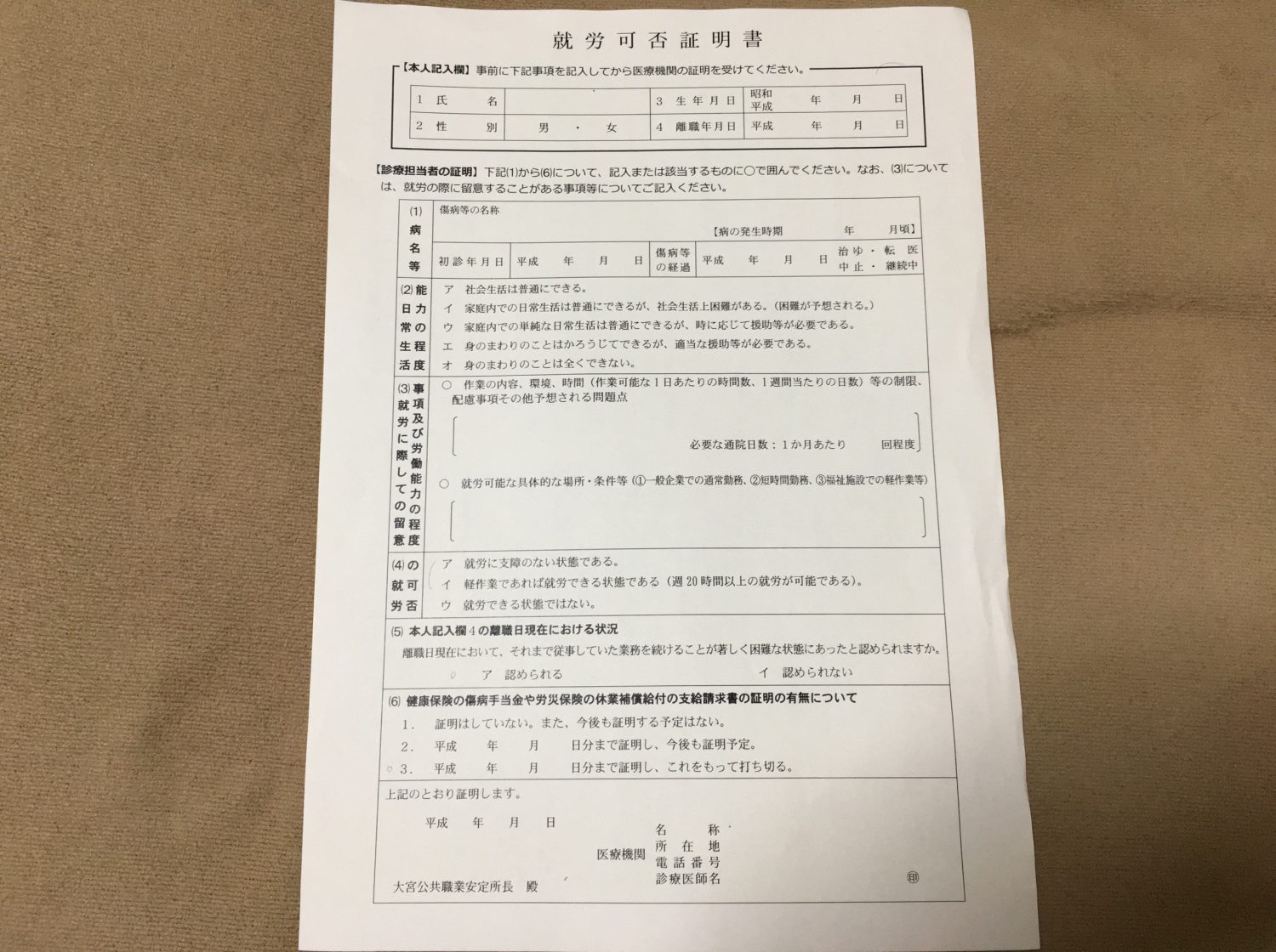 うつ病日記 雇用保険の受給期間延長手続きにいってきた ハローワーク 体験談 Akiraのブログ