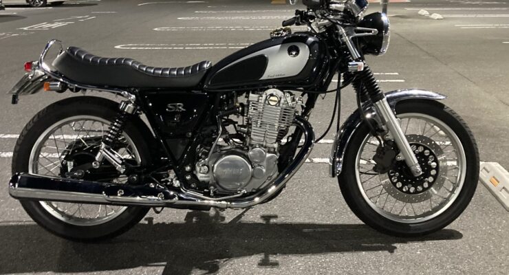 デイトナ SR400 ローダウンリアサス 交換方法とインプレ【リアショック】