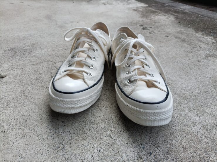 【レビュー】CONVERSE オールスター LGCY OX（ホワイト）1SE385